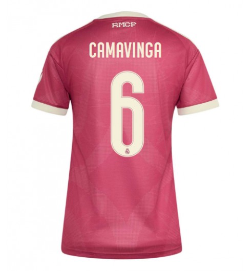 Real Madrid Eduardo Camavinga #6 Tredjedrakt Dame 2026-27 Korte ermer Real Madrid Eduardo Camavinga #6 Tredjedrakt Dame 2026-27 Korte ermer